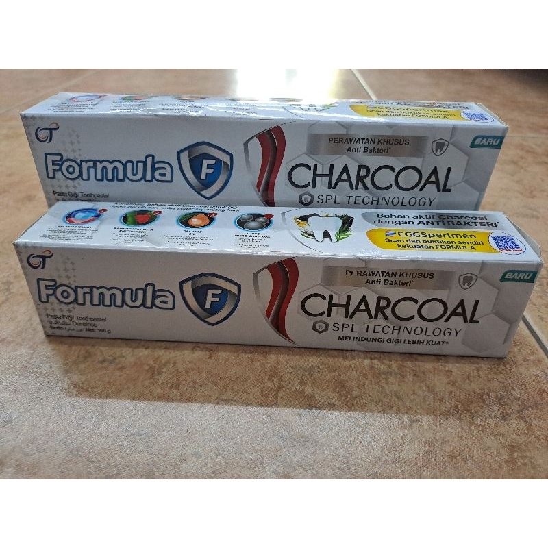 Formula pasta gigi charcoal 160g