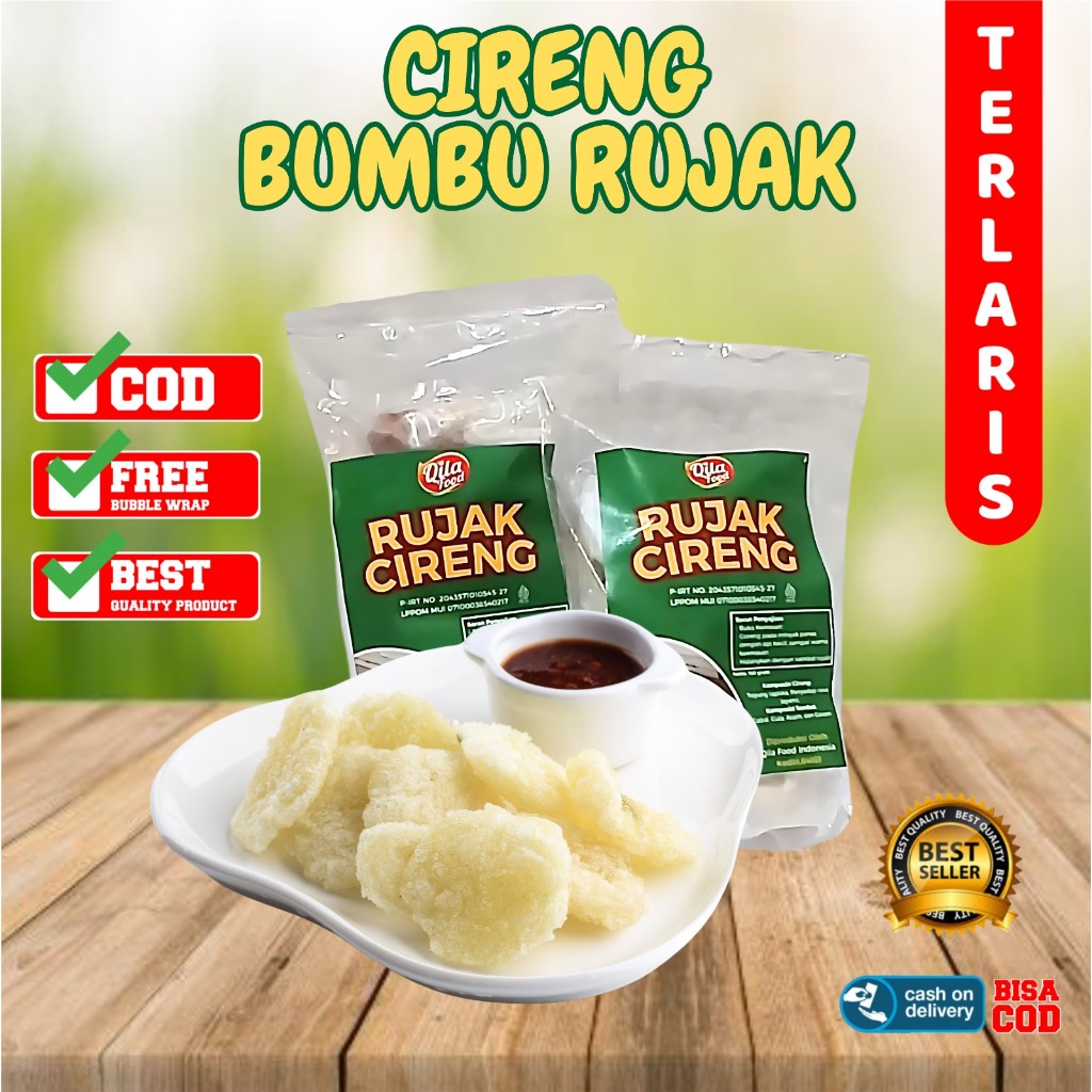 

Cireng Bumbu Rujak isi 20 Biji Khas Bandung Frozen Food Murah CIRENG