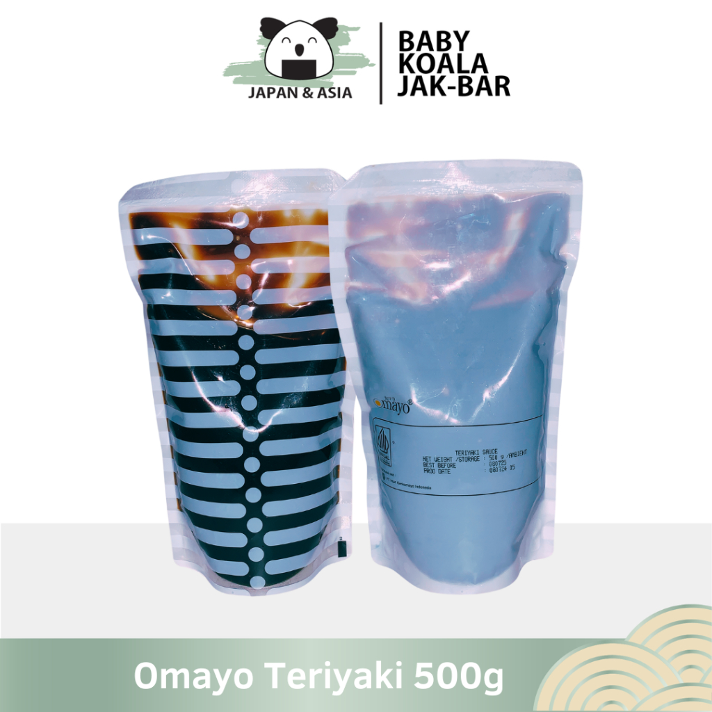 

OMAYO Teriyaki Sauce 500 g Halal | Saus Teriyakai Ala Jepanggg