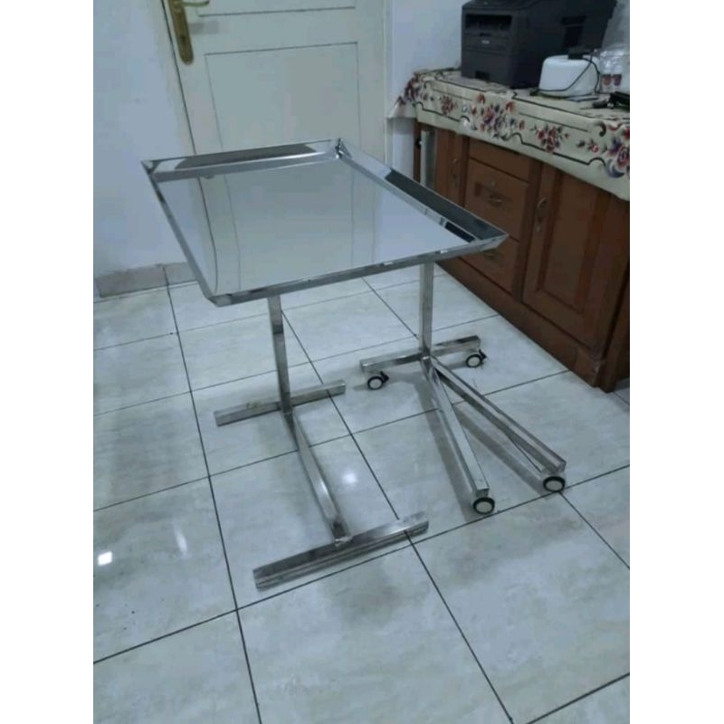 Meja Mayo Stainless steel