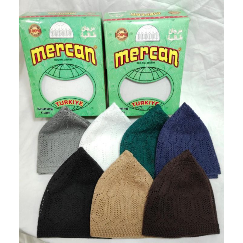 Peci Mercan Turki Super Soylu Asli Original Aneka Warna