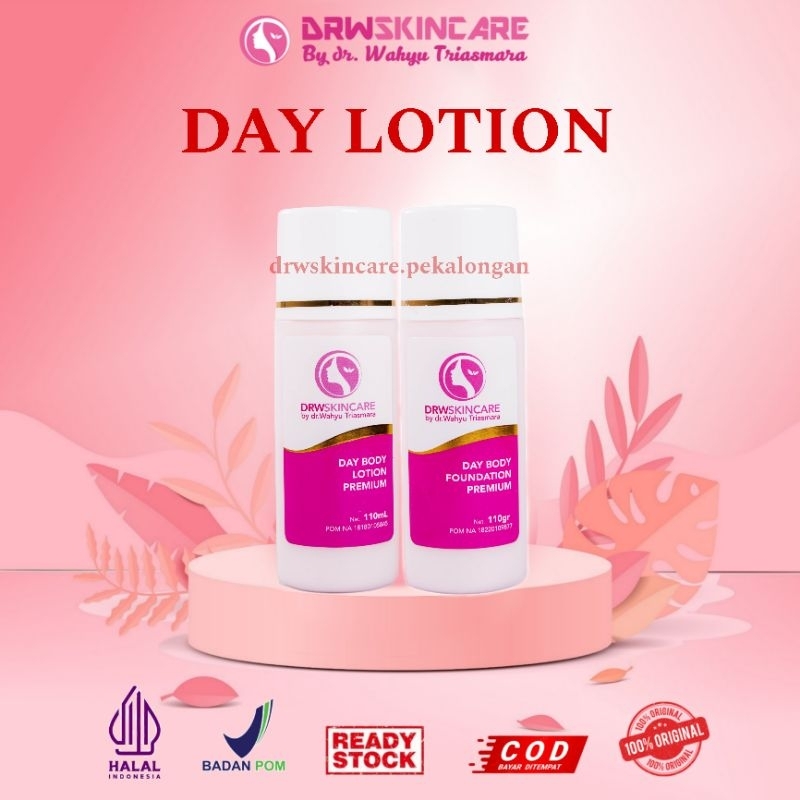 Drwskincare lotion siang/lotion foundation/Day lotion Drwskincare