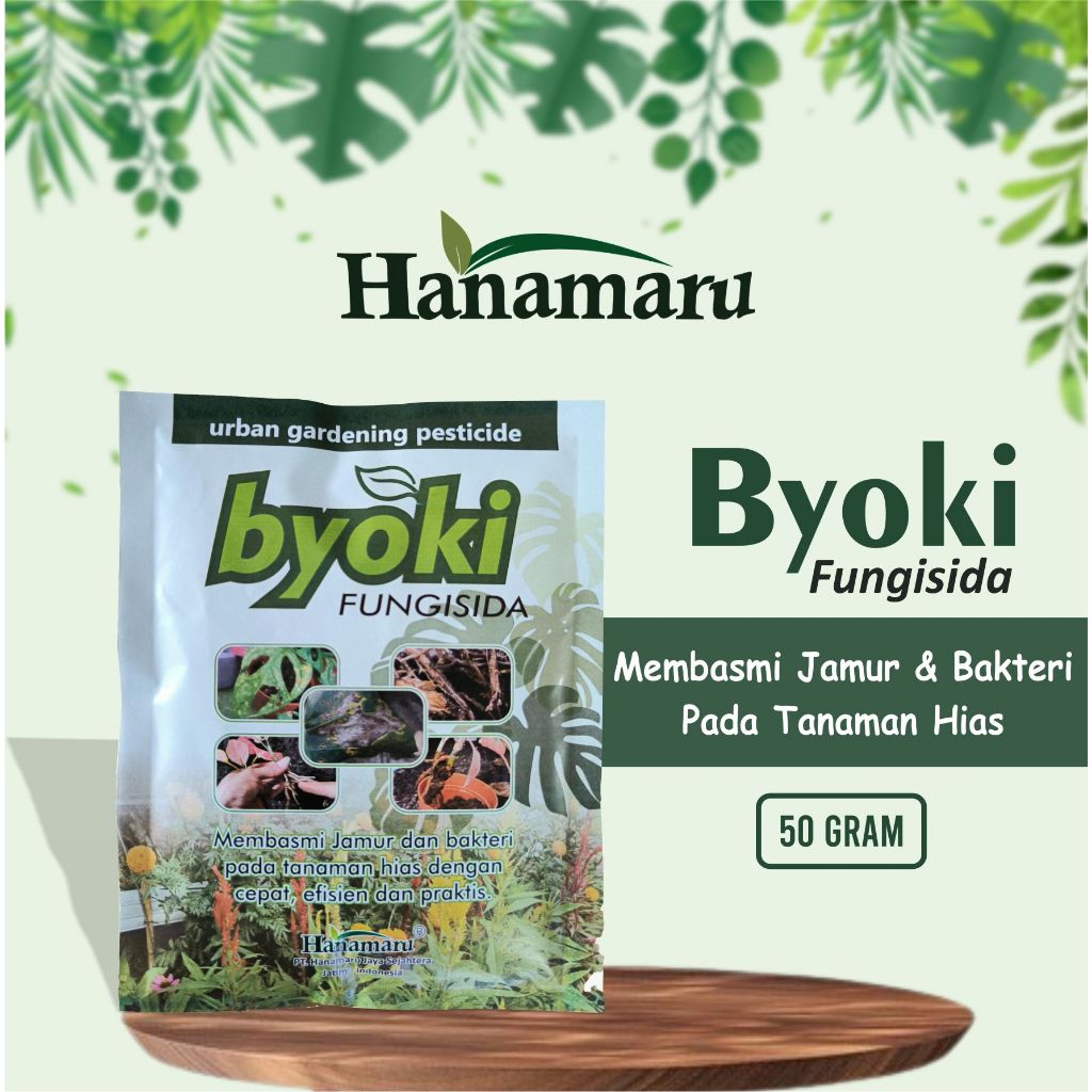 HANAMARU BYOKI - FUNGISIDA UNTUK MENGATASI PENYAKIT PADA TANAMAN HIAS