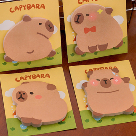 

Sticky Notes CAPYBARA / Notes Tempel Kapibara / Notes Sticky Motif CAPYBARA / Kapibara Sticky Notes
