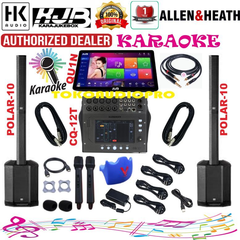 Paket Karaoke Kelas Sultan HK Audio KJB Allen&Heath