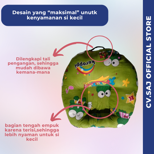 Sofa Bayi / Sofa Bayi Jumbo / Sopa Bayi / Sofa Bayi Belajar Duduk / Bantal Sofa Bayi / Sofa Baby