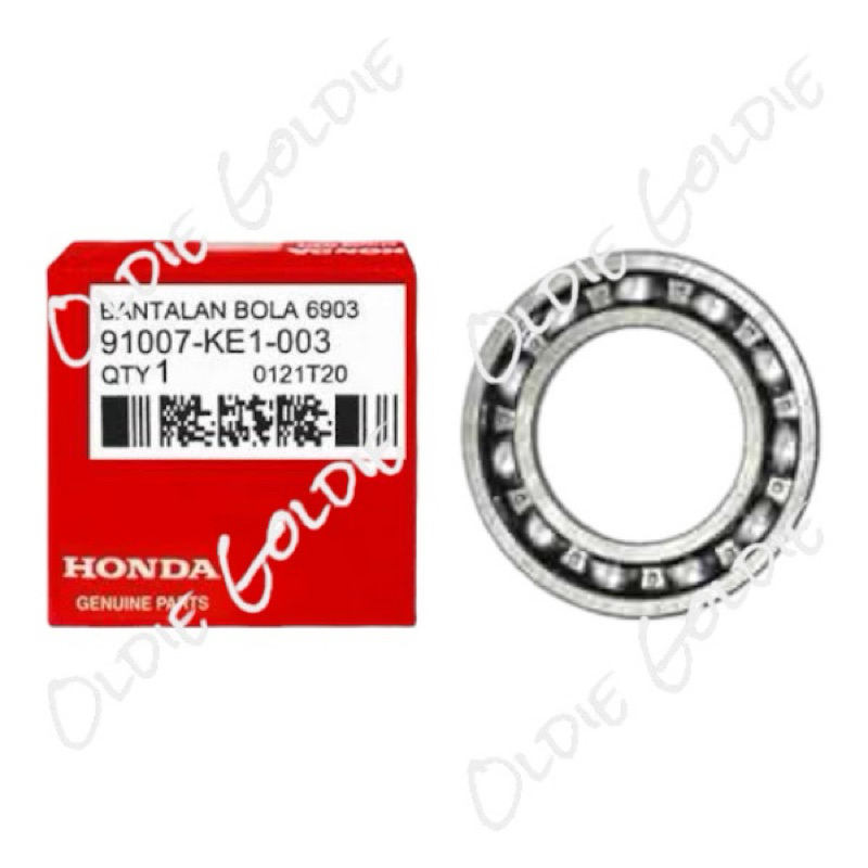 91007-KE1-003 Bearing Ball Laher 6903 Rumah Kopling CB 150 R Old LED Sonic