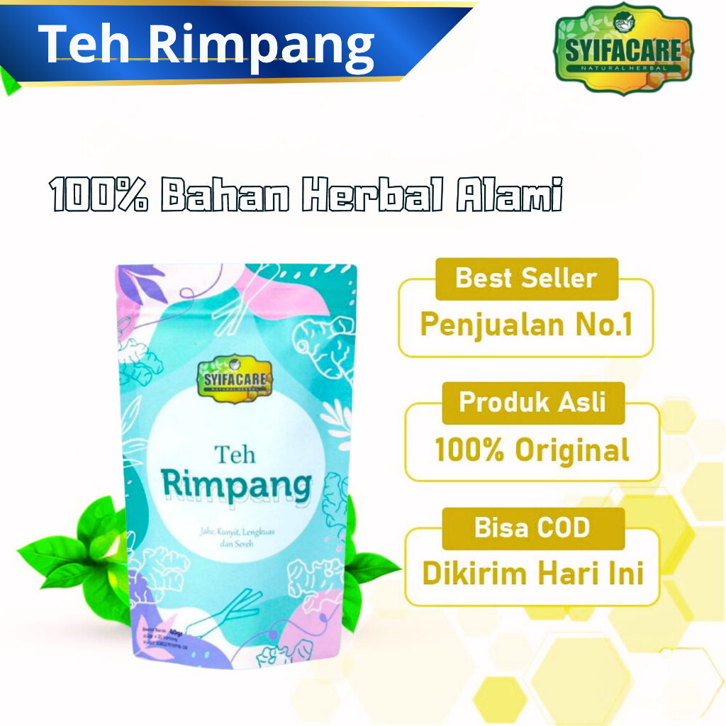 

Teh Rimpang /teh celup herbal untuk membantu melangsingkan badan & untuk mengeluarkan racun