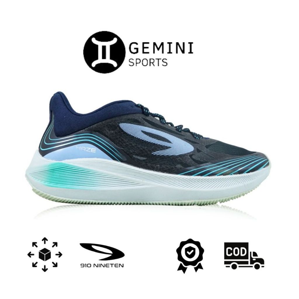 910 SEPATU LARI HAZE VISION 1.0 BIRU TUA/ABU/HIJAU