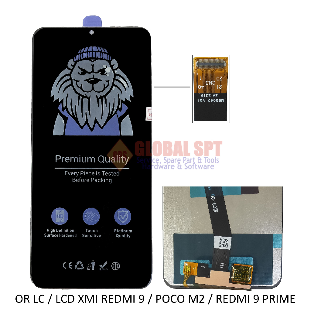 OR LC / LCD TOUCHSCREEN XIAOMI REDMI 9 / POCOPHONE M2 / REDMI 9 PRIME