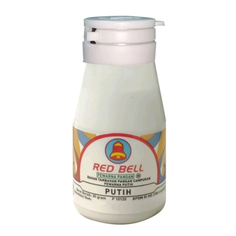 

pewarna putih RED BELL cair 30 gr