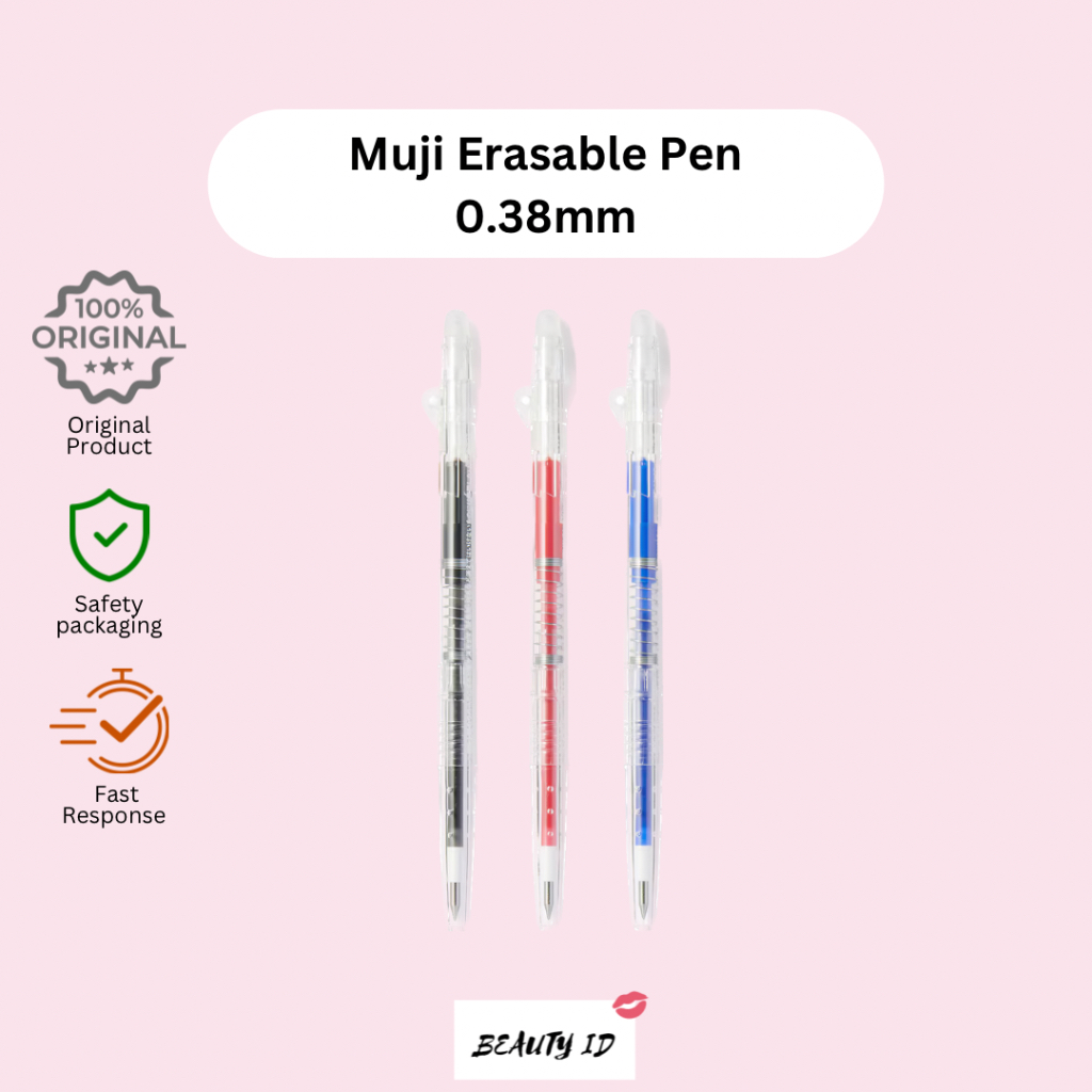

[READY] MUJI Erasable Pen 0.38mm