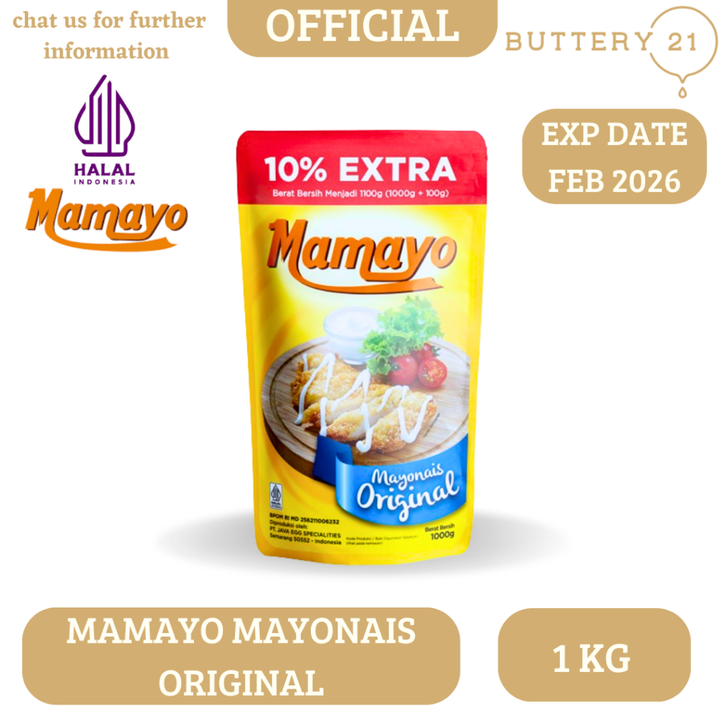 

MAMAYO MAYONAIS ORIGINAL 1 KG/MAYONAIS