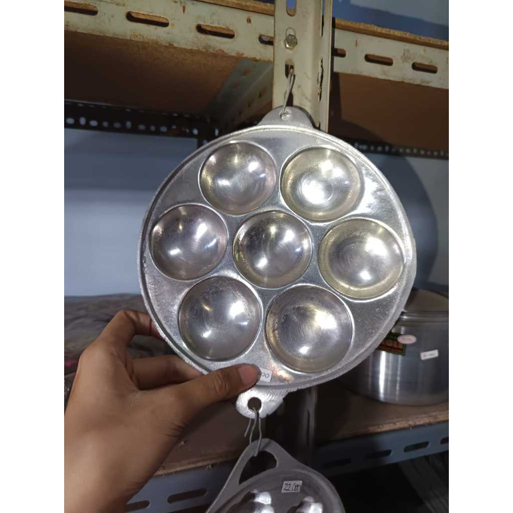 Cetakan Martabak Mini 7 Lubang