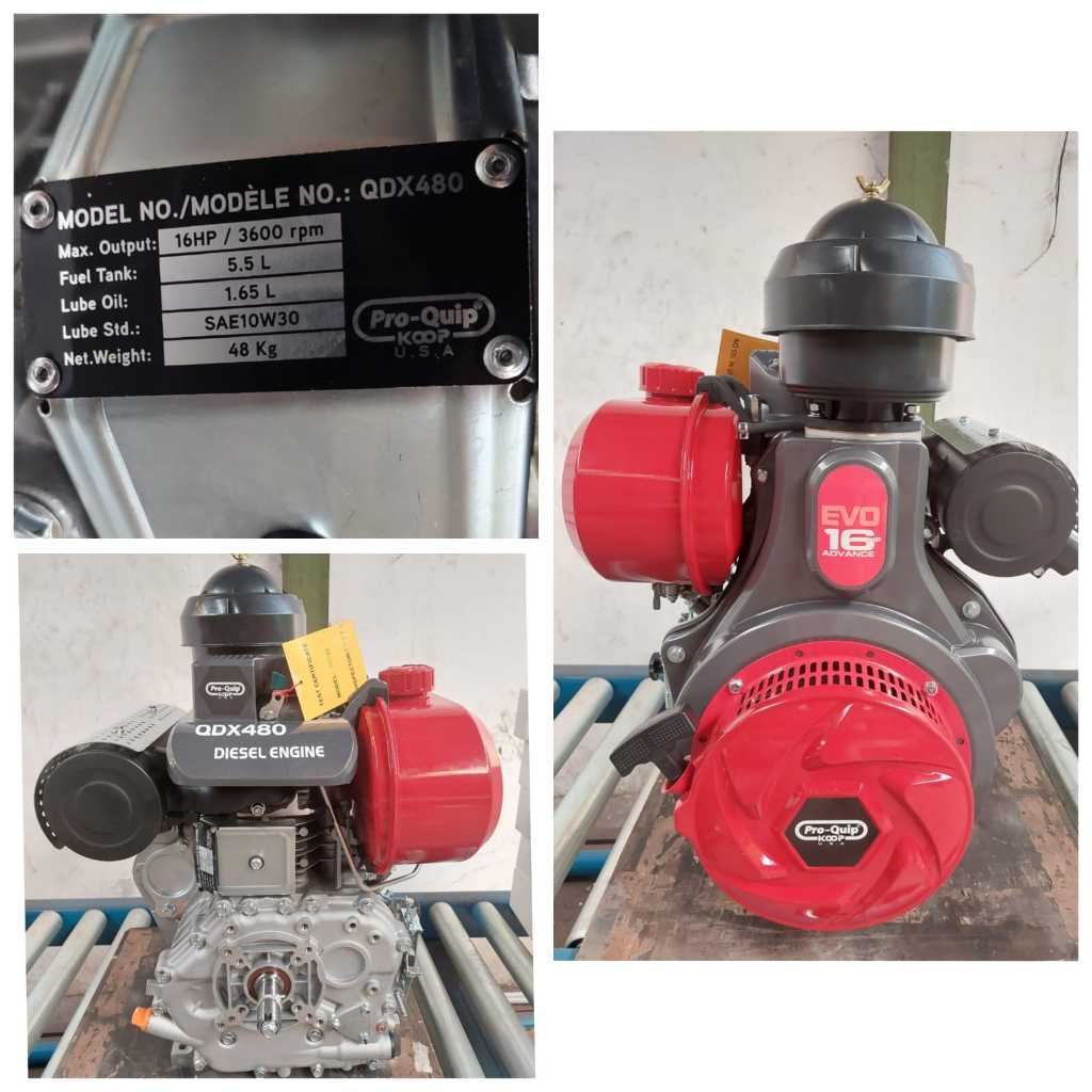 Mesin Serbaguna / Engine Proquip QDX 480 - 16 HP Diesel