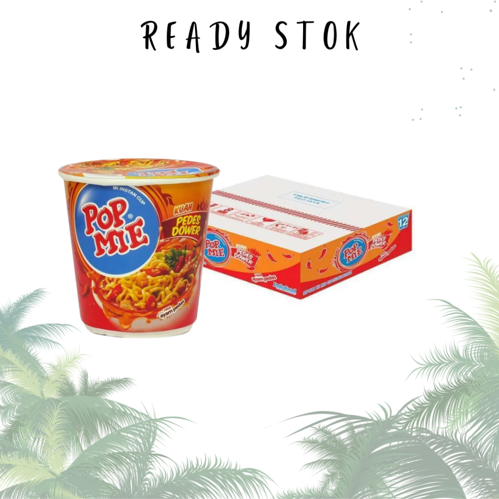 

Pop Mie Kuah Pedes Dower 12x75gr (1 Dus)