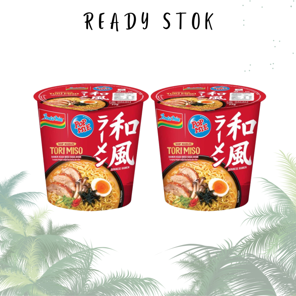 

Pop Mie Tori Miso Ramen ( 1Pcs )
