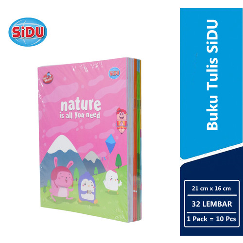 

(Pack) Buku Tulis Isi 32 Lembar Sinar Dunia Dapat 10pcs