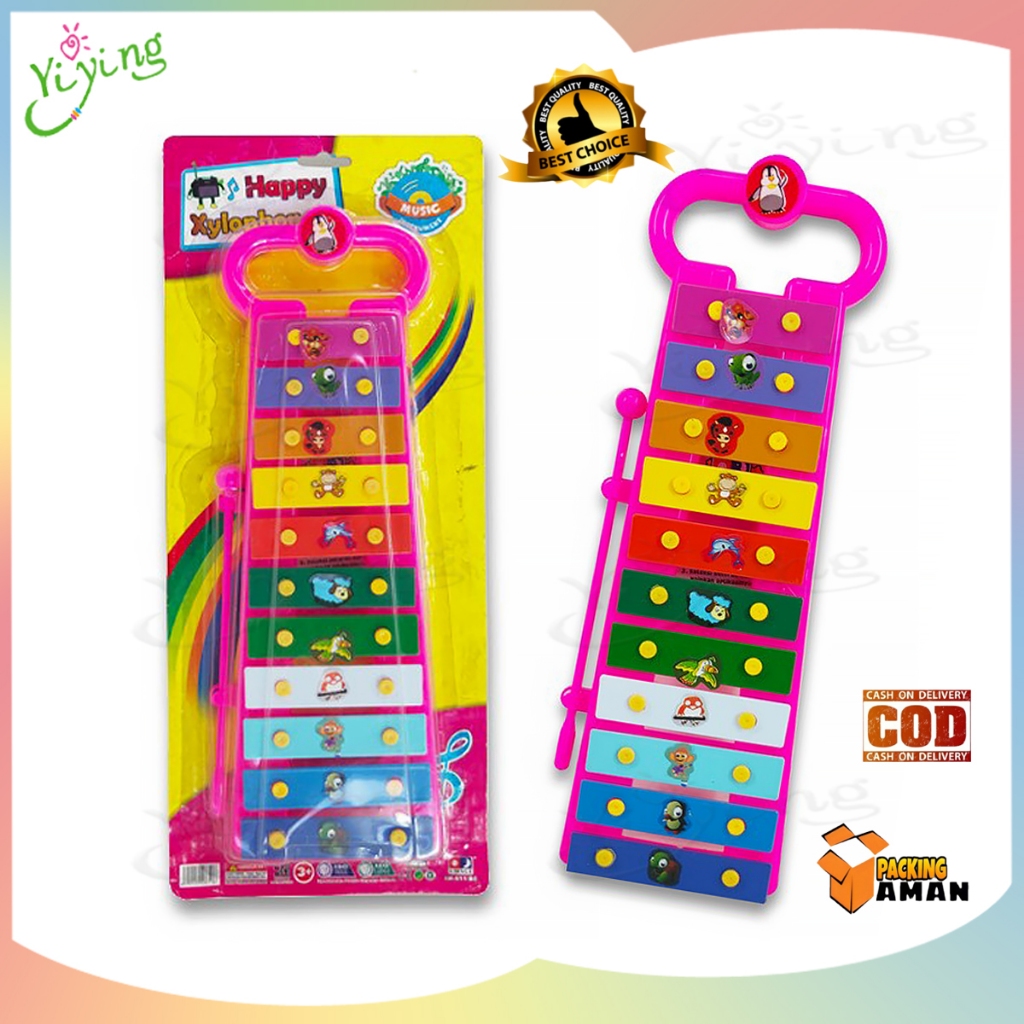 Mainan 11 Keys Xylophone /Mainan Anak Xylopehone /Mainan Alat Musik Import Xylophone Doremi / Mainan