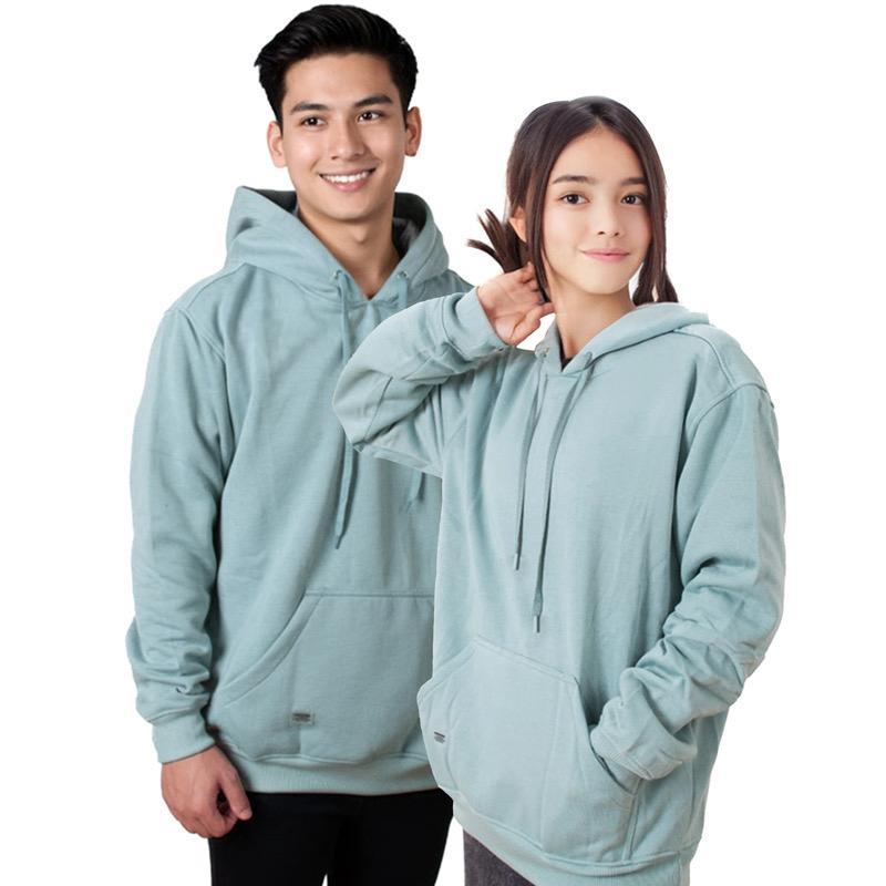 Sweater Hoodie Couple / Jaket Pasangan POLOS Bahan Fleece Premium