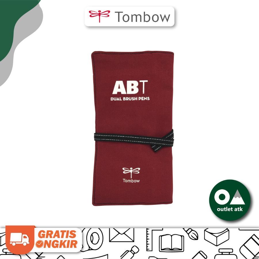 

Tombow ABT Roll Up Case Dual Brush Pen