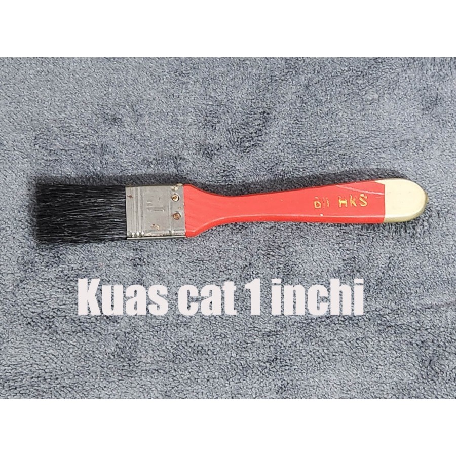 

Kuas Cat Bulu Hitam 1 Inch ijuk kayu