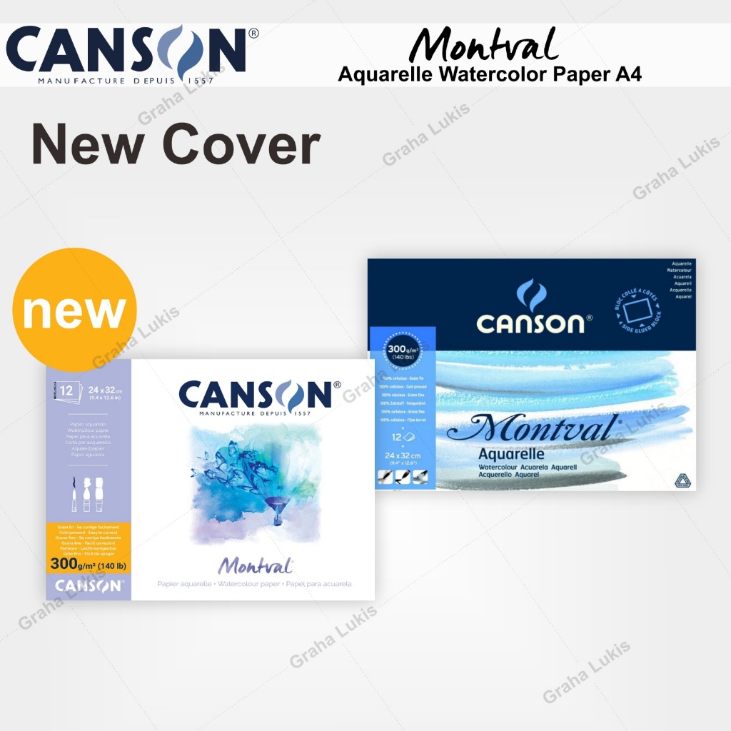 

HJK CANSON MONTVAL A4 (24X32CM)