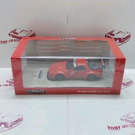 Tarmac Works Pandem Mazda RX-7 FC3S Red