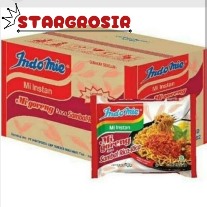 

Indomie Rica Rica Mi Instan 1 Dus isi 40