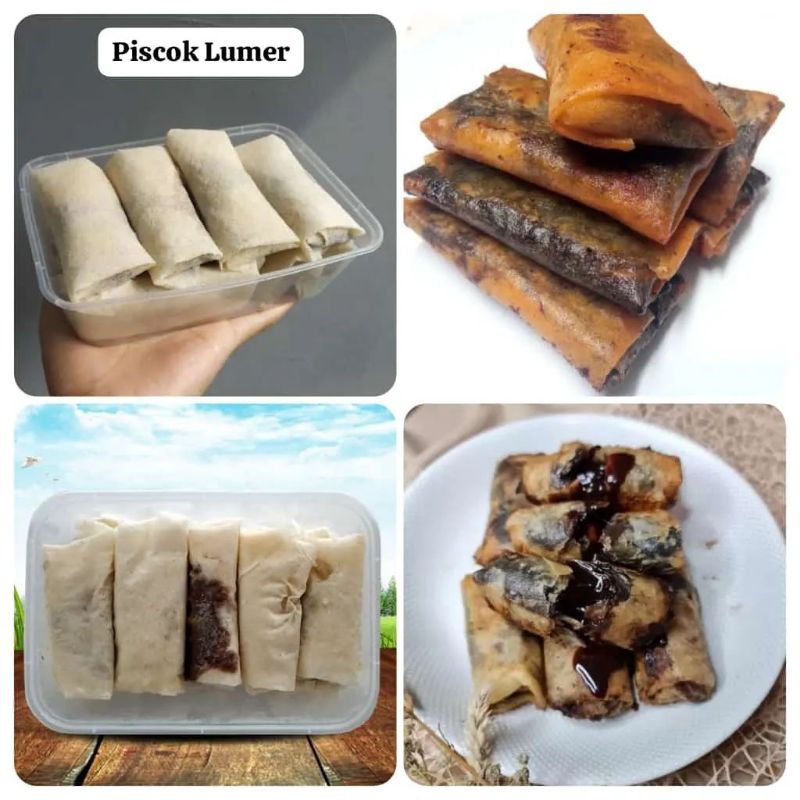 

Piscok Pisang coklat lumer isi 10