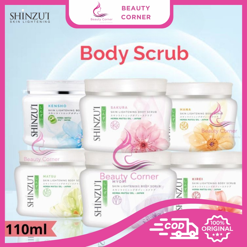 Shinzui Skin Lightening Body Scrub - 110g