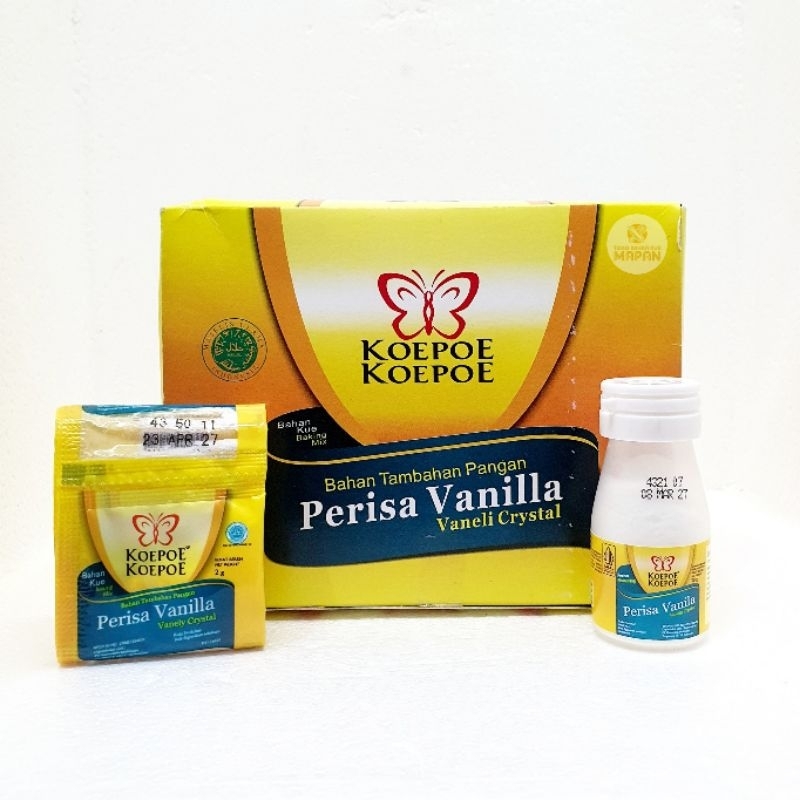 

Vanilli Koepo Botol 20gr/Sachet - Vanili Koepo/Perisa Vanilla Bubuk/Vanely Crystal 20gr