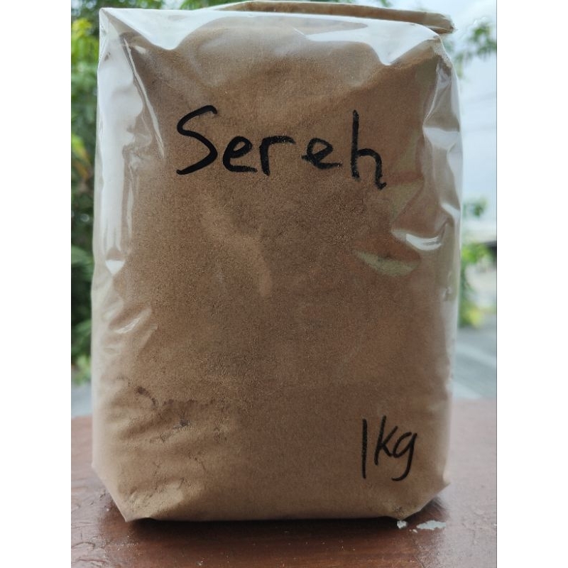 

Sereh Bubuk 1 Kg Tanpa Campuran / Bubuk Serai Asli 100%