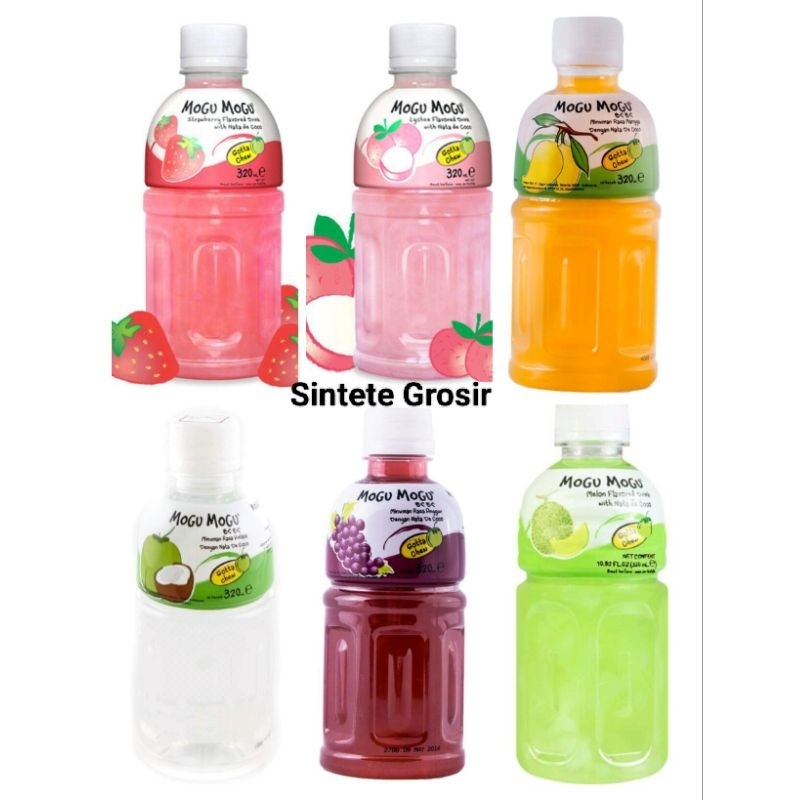 

Mogu Mogu Minuman Nata De Coco Aneka Rasa Buah isi 320 ml