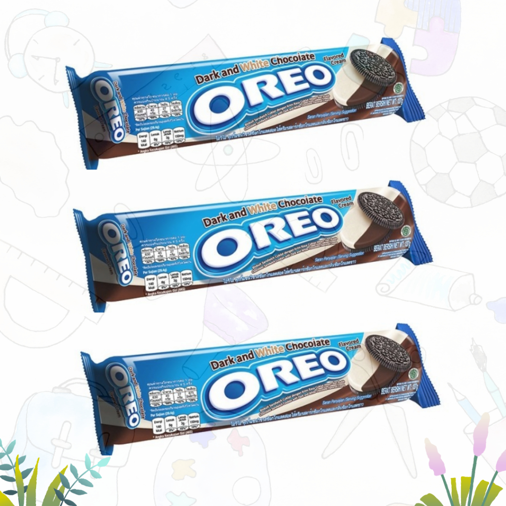 

KRAFT SANDWICH OREO 123.5 DARK&WHITE 119gr (Pcs)