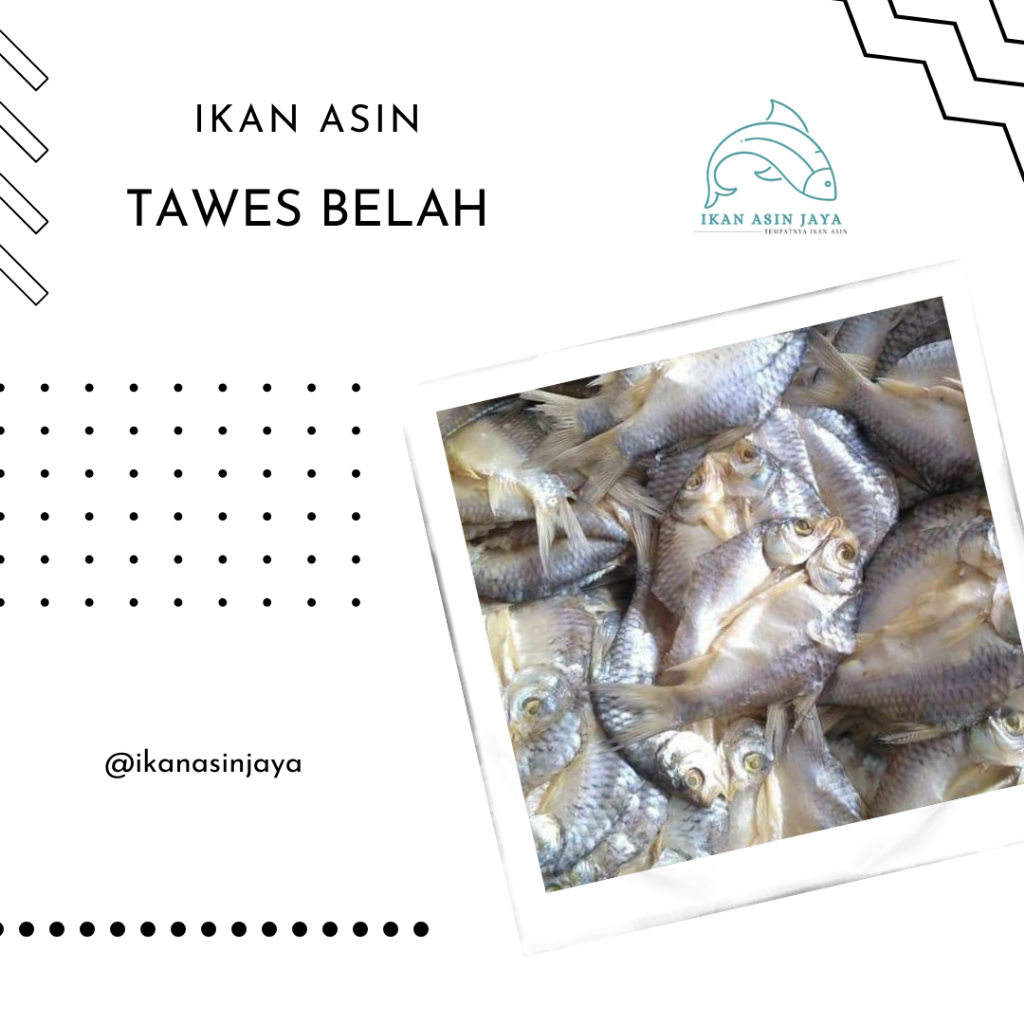 

Ikan Asin Tawes Belah 1 Kg