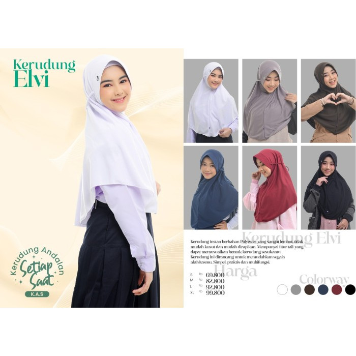 RABBANI - KERUDUNG SEKOLAH ELVI SKH ORI