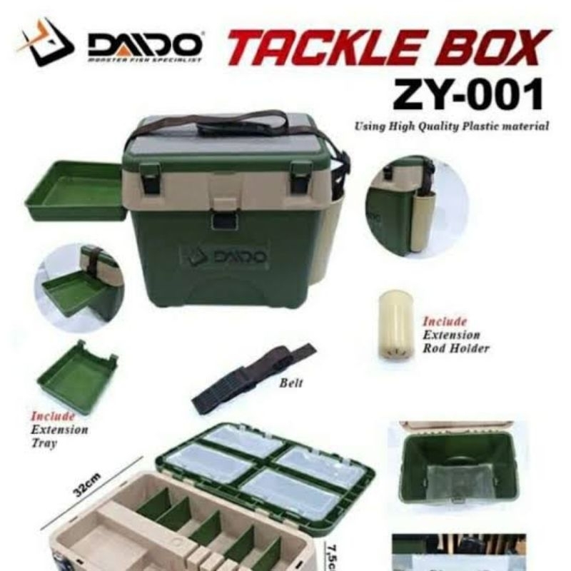 Tackle Box DAIDO ZY 001 Kotak Alat Pancing