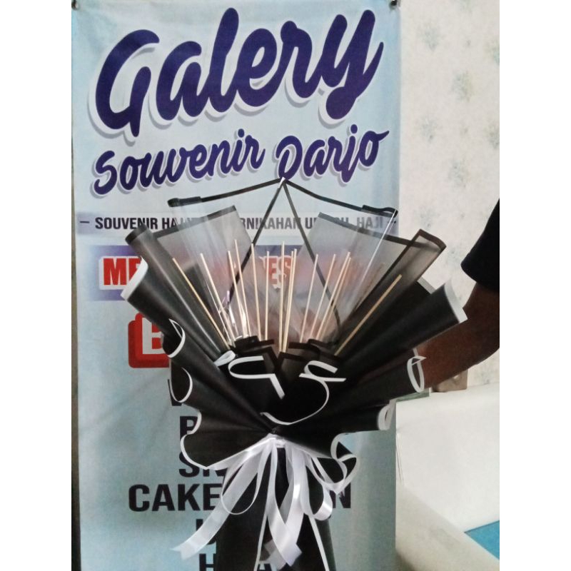 

Bucket kosongan snack tanpa bunga