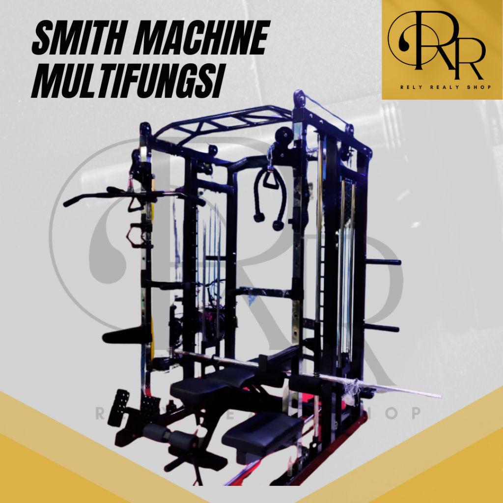 Smith machine multifungsi like magnus smith multy gym alat fitness komersil ORIGINAL