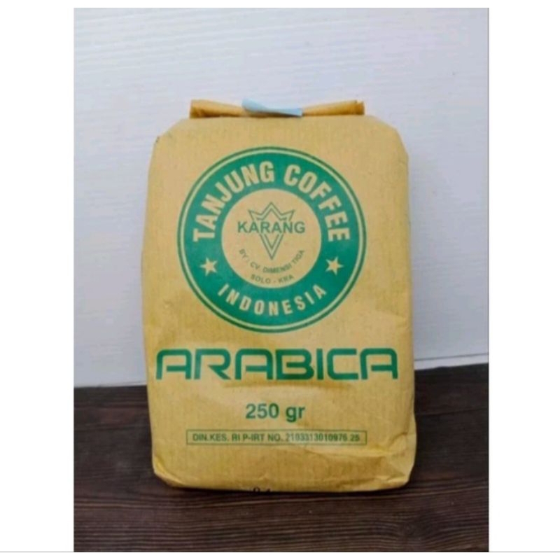 

Kopi Tanjung Arabika 250gr / Tanjung Coffe Arabica