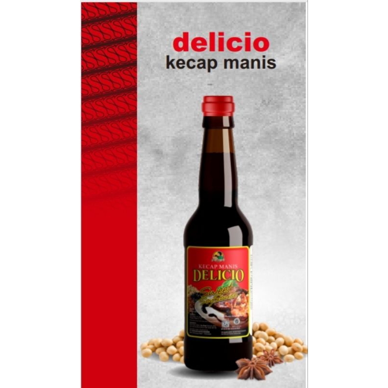 

Kecap Manis Delicio 625 ml