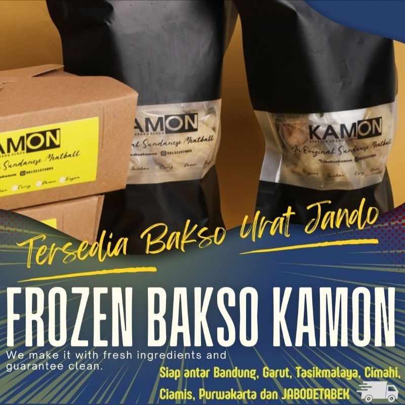 

Bakso Urat Jando Frozen Kamon | Fresh | Bakso Asli Sunda