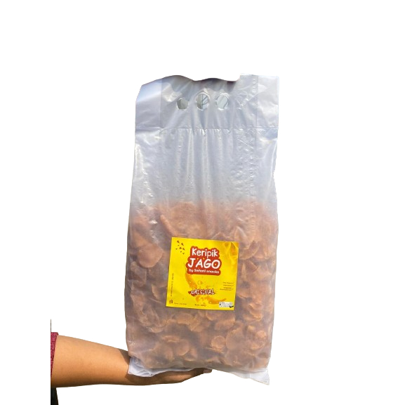 

Keripik Jago Krispi Sehati Snacks Original 1000GR