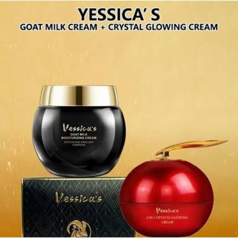 YESSICAS GLOWING CREAM 1 PAKET ORI, Paket Skincare Viral!