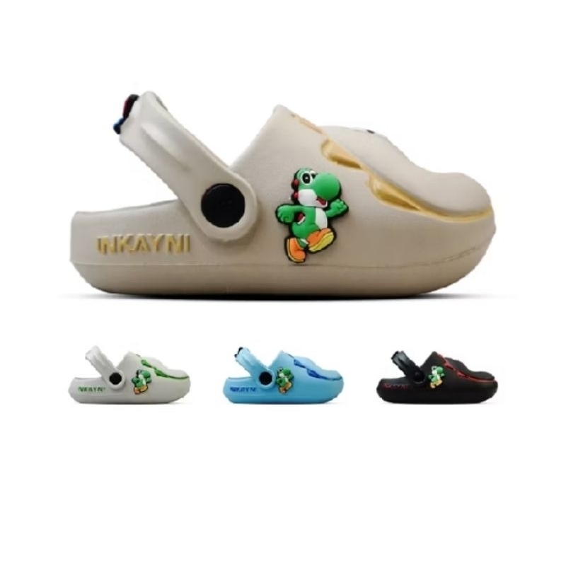 Sandal Karet Anak Cowok Kids Sandal Karakter Sandal Anak Dinosaurus Sandal Bayi Karet Sandal Anak Ka