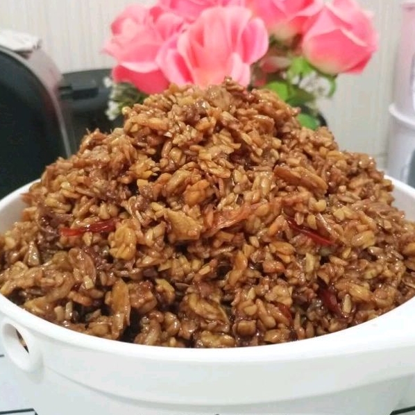

Kering Tempe Pedas Manis kemasan kiloan 1kg Homemade