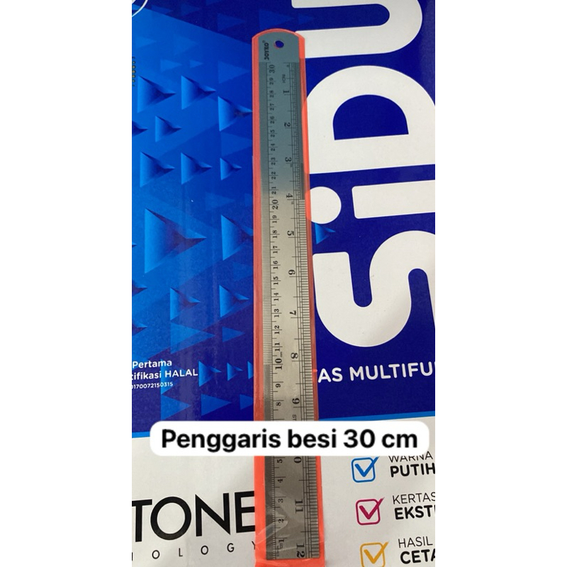 

PENGGARIS BESI 30 CM JOYKO