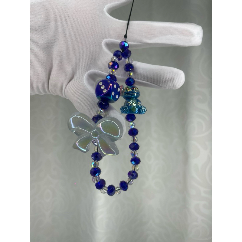 PHONE STRAP / PHONE CHARM CEKO MIX SWAROVSKI GRADE