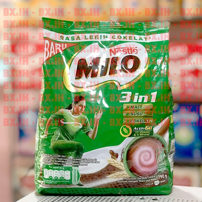 

MILO 3in1 Activ-Go 790g - Expired Date 100% Aman